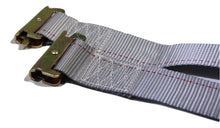 2 X 16 Ft. Logistic Ratchet Strap W/ Spring E/a Fitting - Grey - Straps